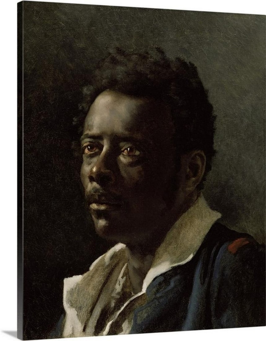 Theodore Gericault Canvas Reproduction – Study of a Model – 20" × 24" (1 of 2)