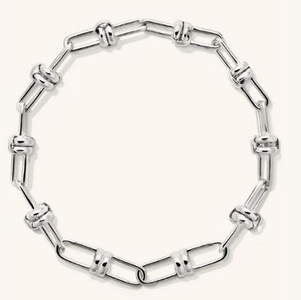 Bold Link Sterling Silver Bracelet (1 of 1)