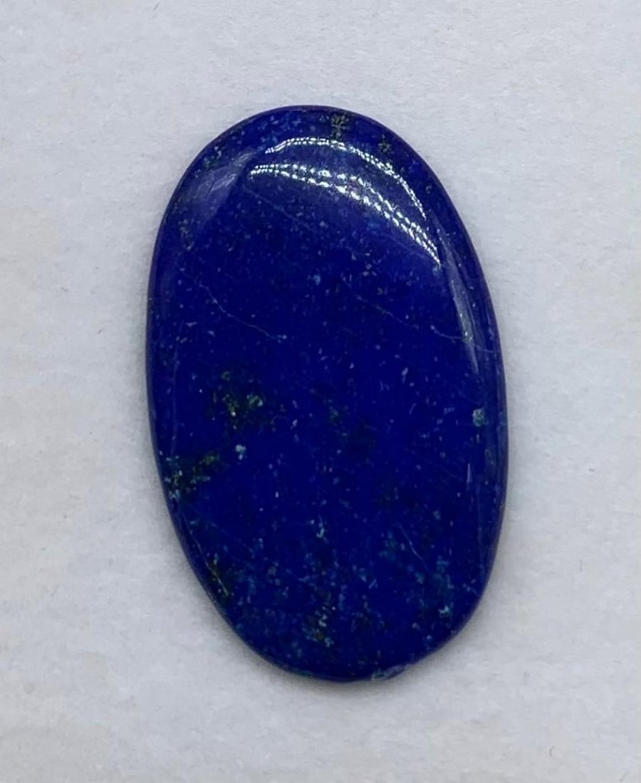 25ct Oval Cut Lapis Lazuli Cabochon Gemstone (1 of 3)
