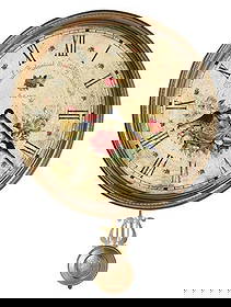 Howard Miller Savannah Botanical VII Wall Clock With Pendulum: Howard Miller Savannah Botanical VII Wall Clock With Pendulum. This clock combines timeless elegance with nature-inspired design. Featuring a brass frame, a floral motif, and a graceful brass swinging