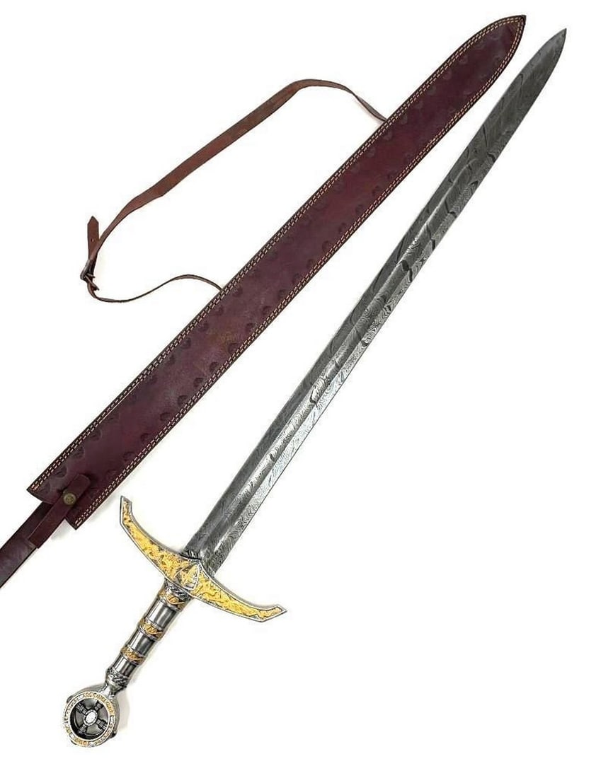 THE REVENANT Damascus Sword (1 of 7)