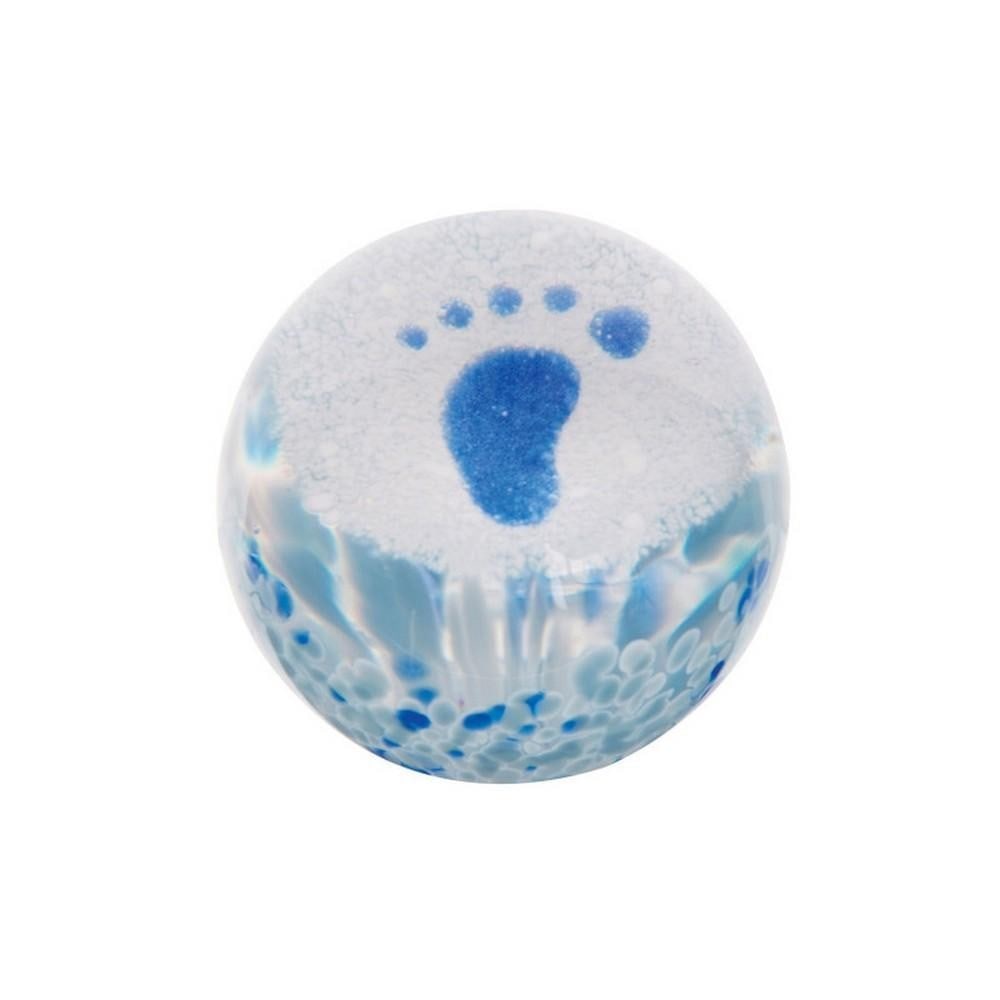 Precious Baby Boy Paperweight: Precious Baby Boy Paperweight A handcrafted glass paperweight celebrating the arrival of a newborn baby boy. It captures the innocence and wonder of a little one and makes a thoughtful gift or christe