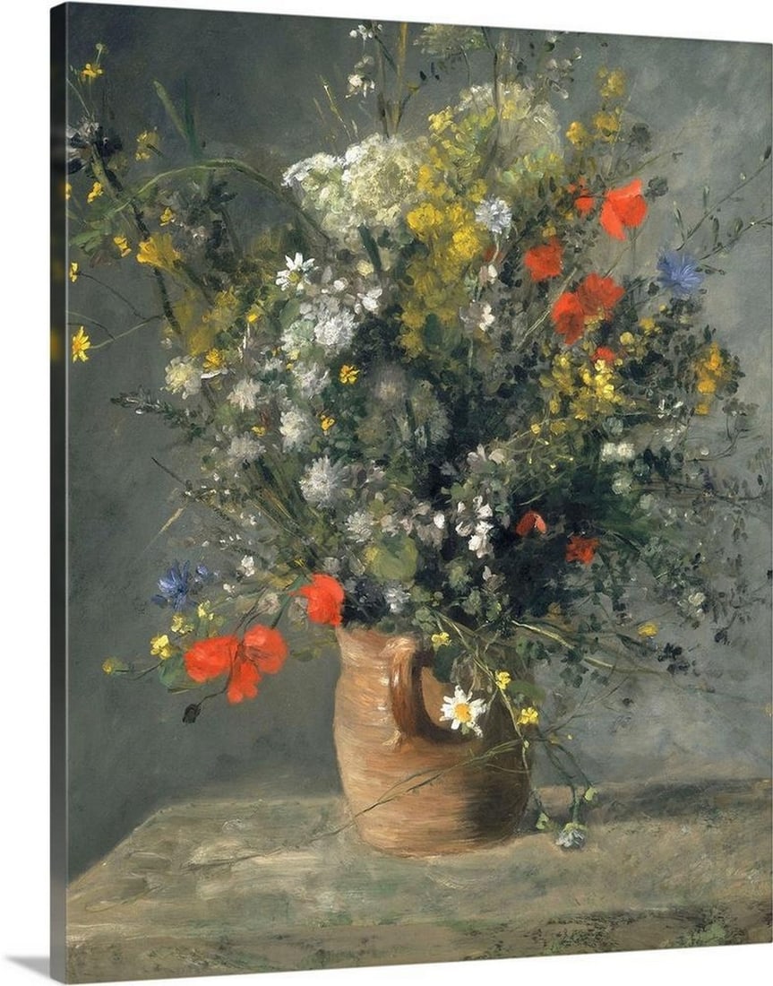 Flowers in a Vase Canvas Reproduction (1 of 2)