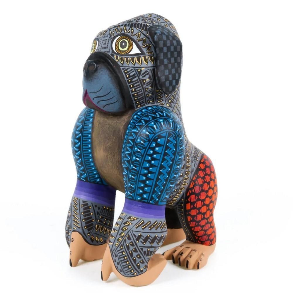 Pug-Gorilla Fusion – Unique Oaxacan Alebrije by the Ramirez Family (1 of 4)