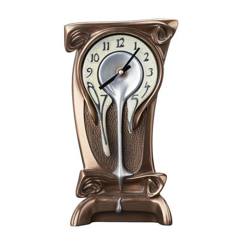 Art Nouveau-Inspired Melting Wall Clock (1 of 4)