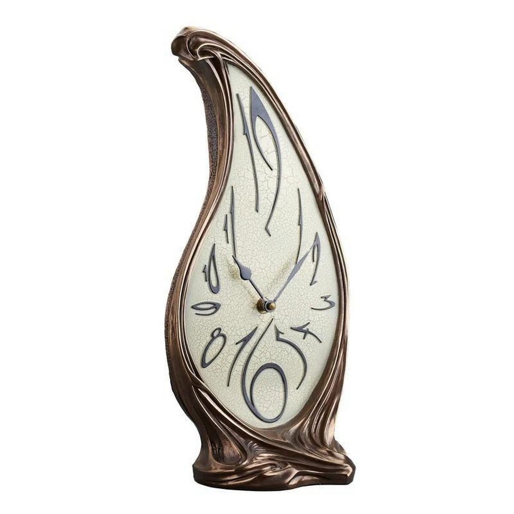 Art Nouveau-Inspired Multicolor Melting Wall Clock (1 of 4)