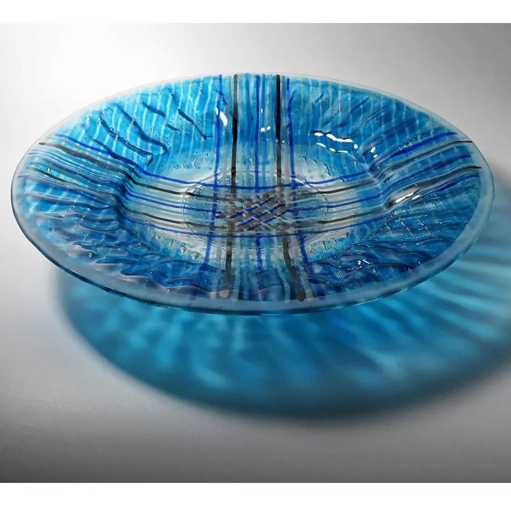 Weave' Decorative Glass Bowl by Teresa Chlapowsk (1 of 4)