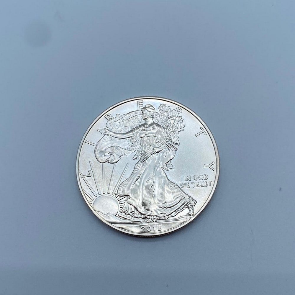 2015 American Silver Eagle Coin (1 of 2)
