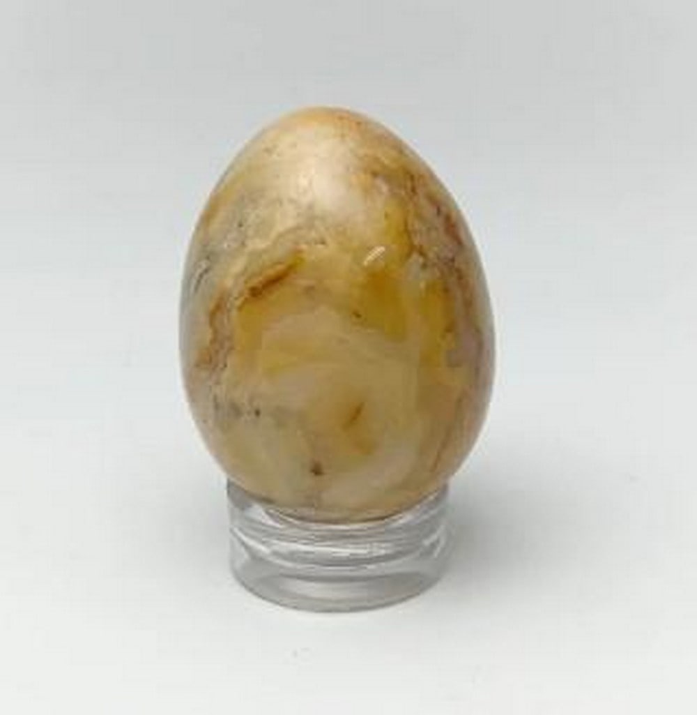 Twist of Earth Agate Mini Egg (1 of 2)