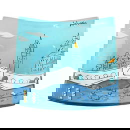 Rialto Bridge Venice Tribute Murano Glass Plate