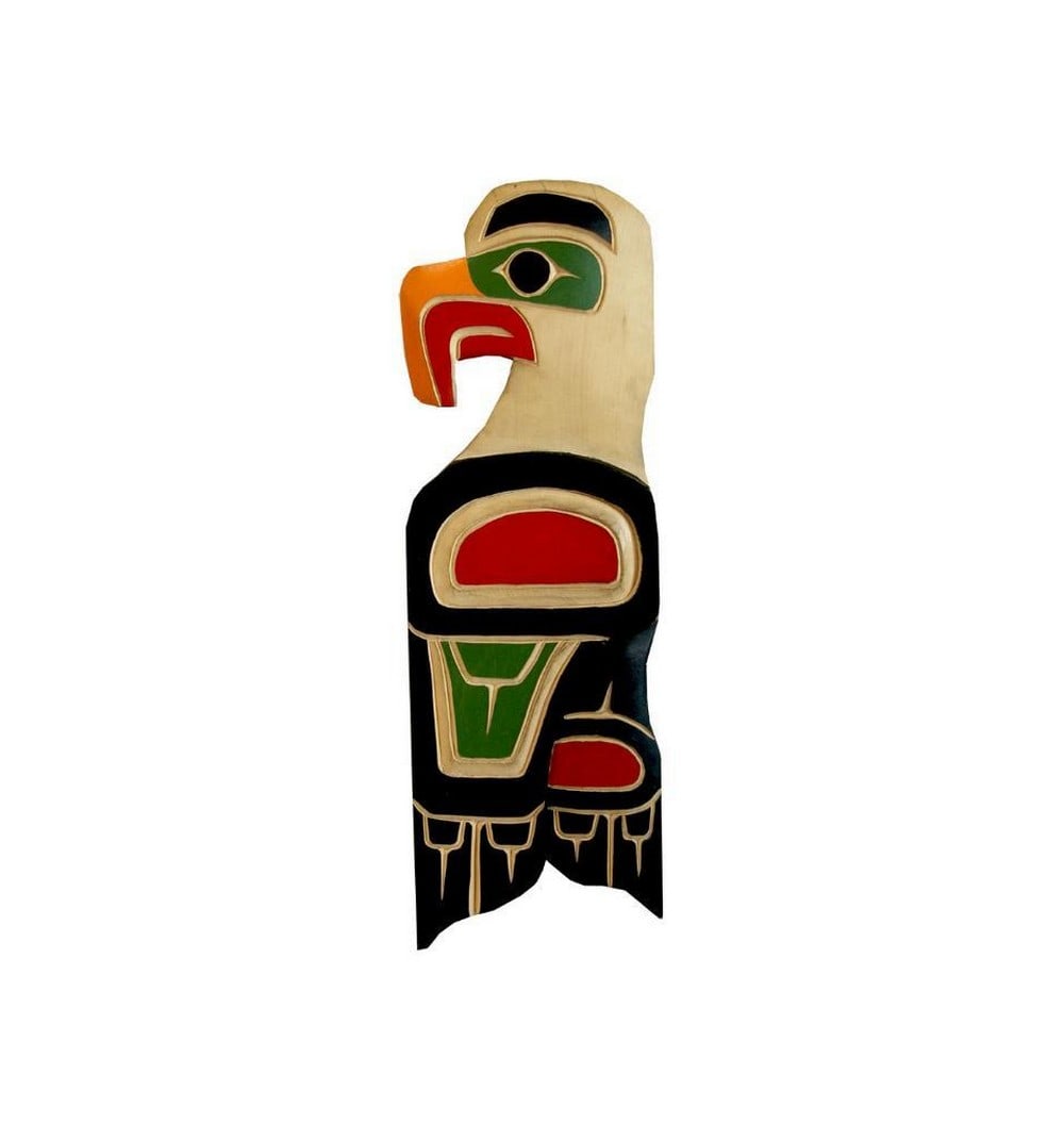 Eagle Wooden Plaque by William Joseph (1 of 3)