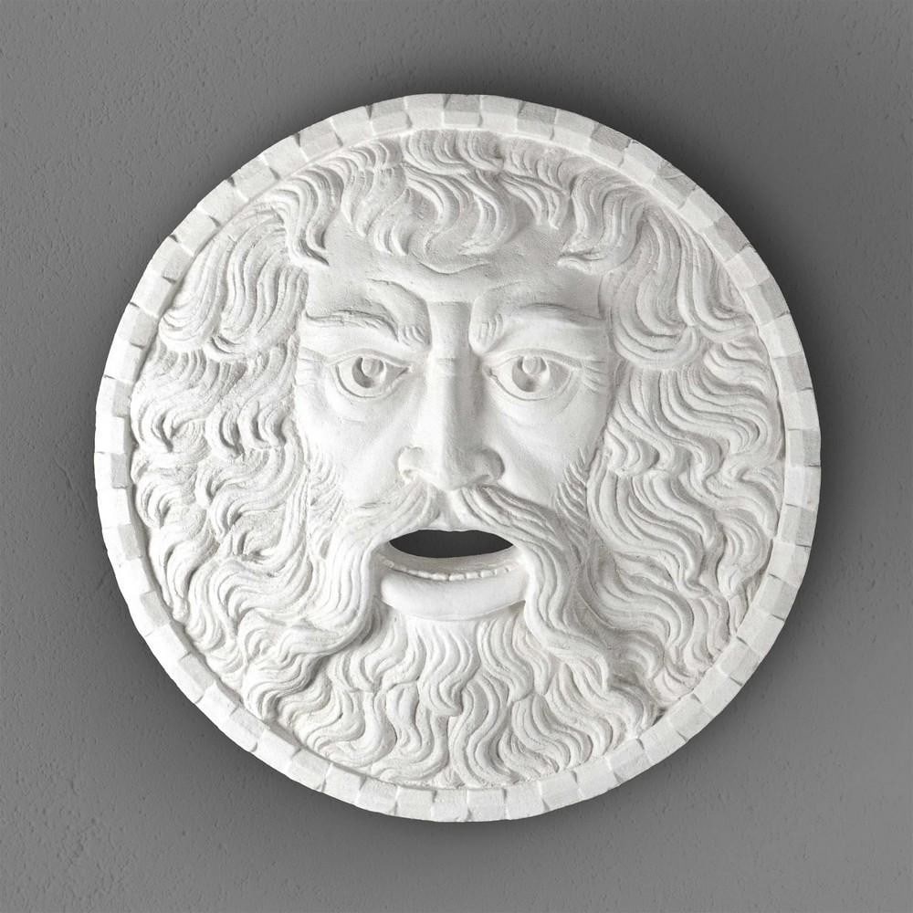 Chronos Wall Sculpture – Inspired by Bocca della Verità - (57.3lbs) (1 of 5)
