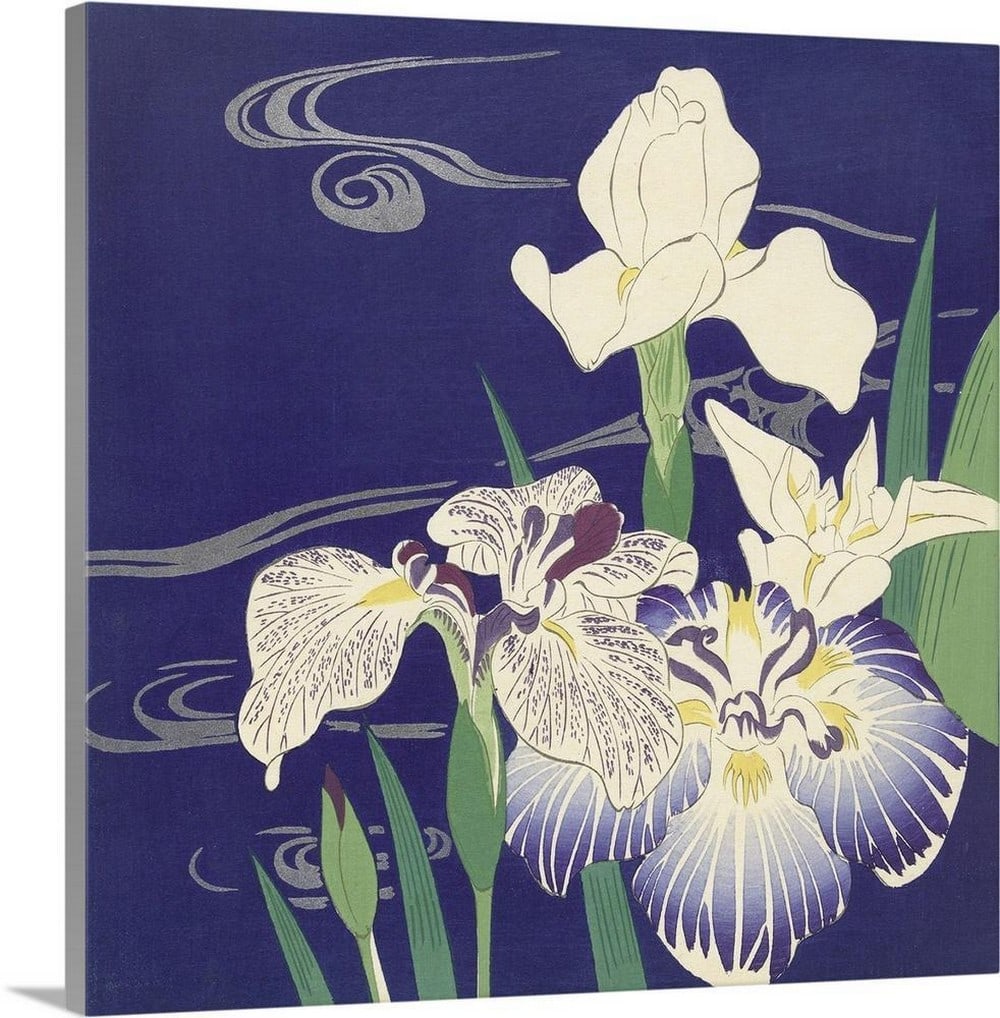 Irises Canvas Reproduction (1 of 2)