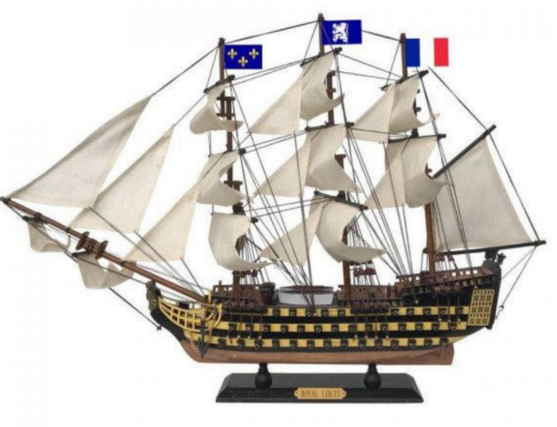 Royal Louis Wooden Tall Ship Model 24" (1 of 1)