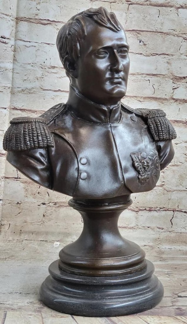 Napoleon's Legacy: Collector's Edition Original Bronze Bust Sculpture - 14.5" x 9" (1 of 6)