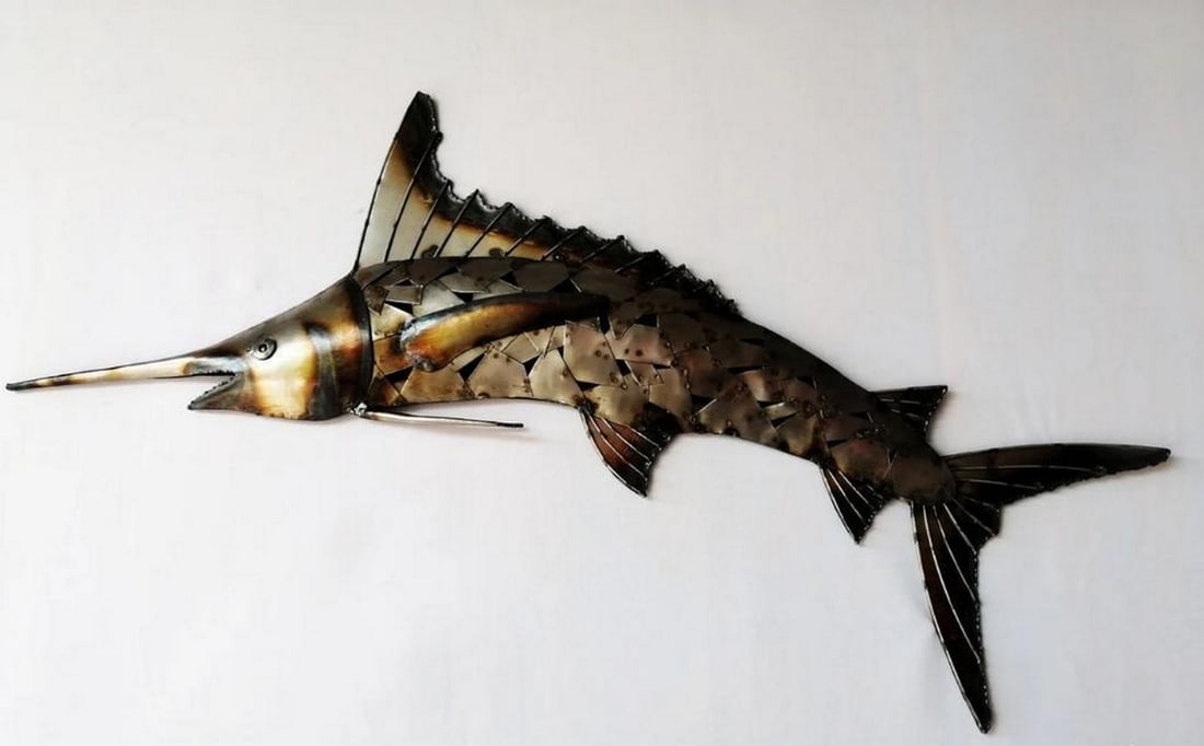 Sailfish Marlin Metal Wall Sculpture (1 of 6)