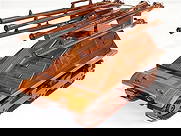 M50 Ontos Anti-Tank Vehicle: M50 Ontos Anti-Tank Vehicle Handcrafted from solid mahogany, the Ontos, officially the Rifle, Multiple 106 mm, Self-propelled, M50, was a U.S. light armored tracked anti-tank vehicle developed in the