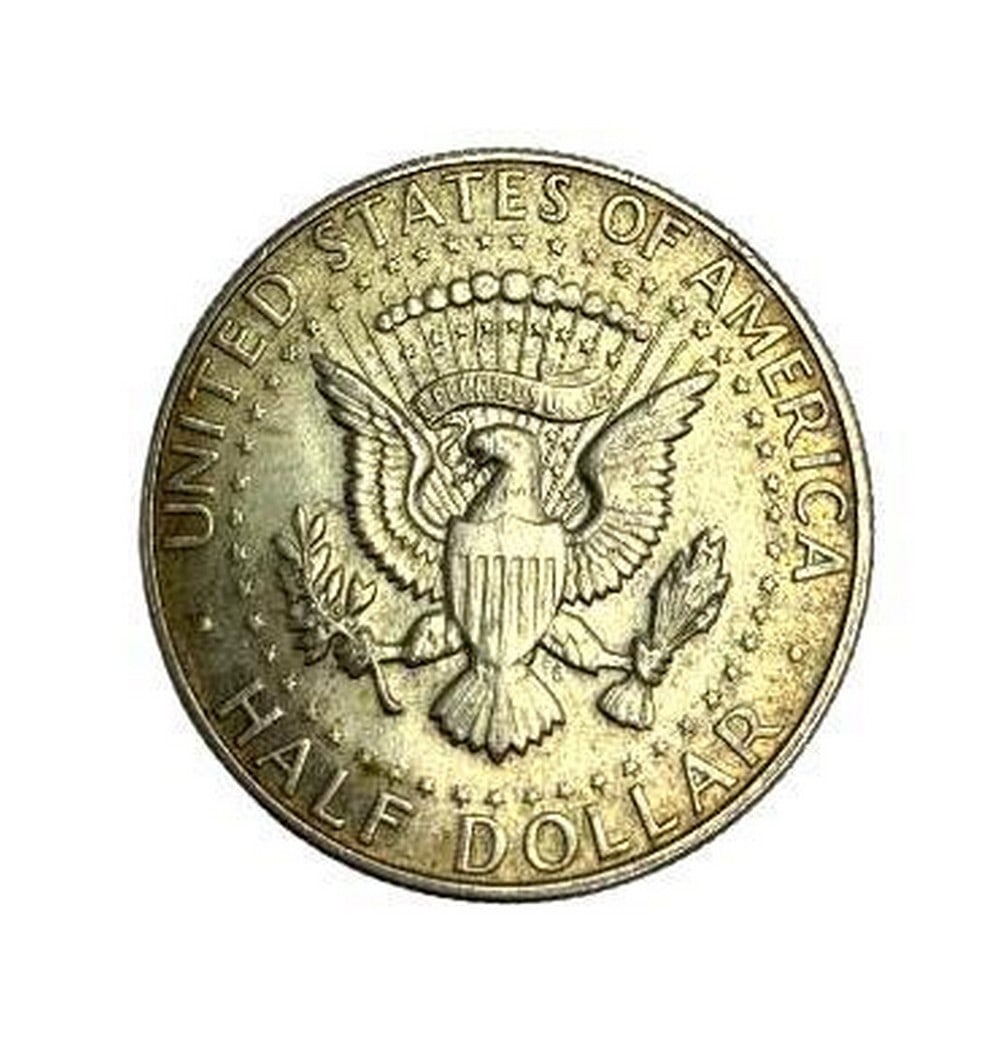 Liberty in God We Trust 1968 Kennedy Silver Half Dollar Coin (1 of 2)