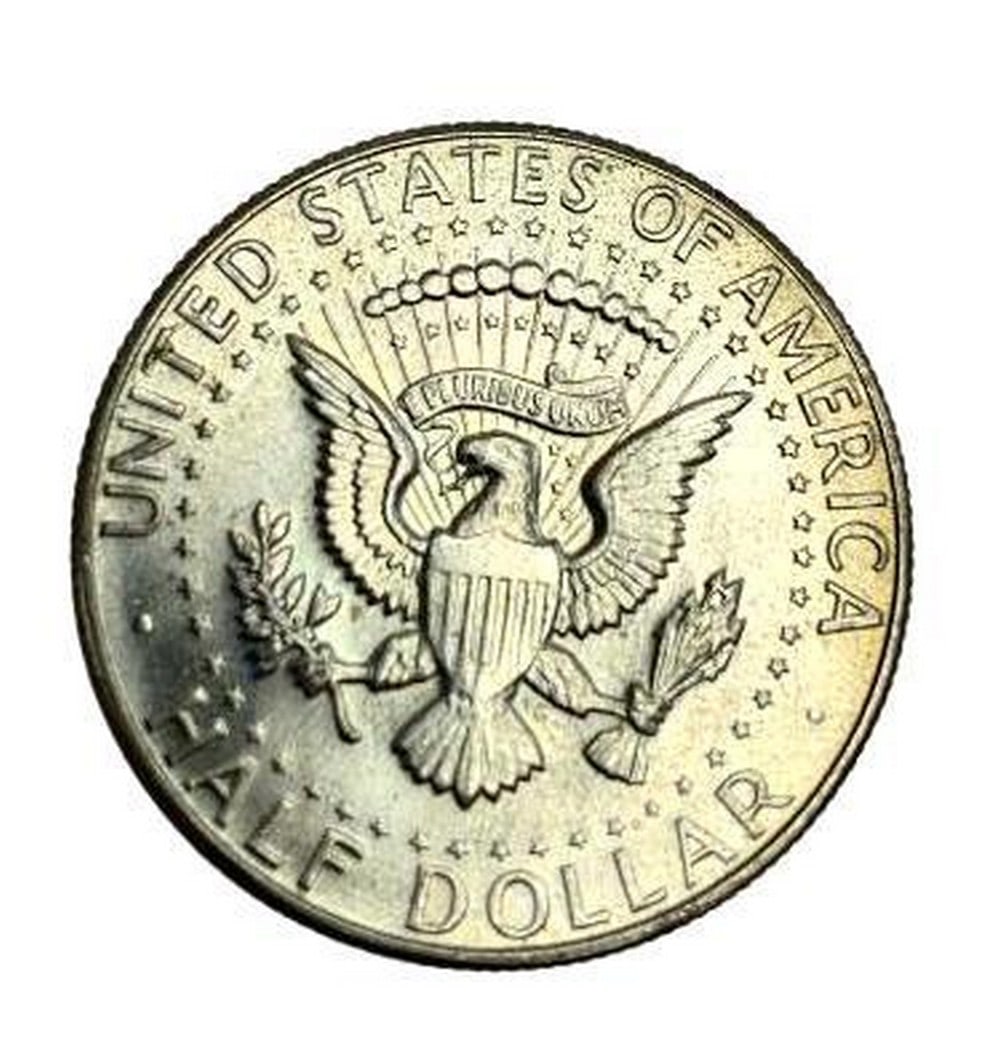 Liberty in God We Trust 1968 Kennedy Silver Half Dollar Coin (1 of 2)