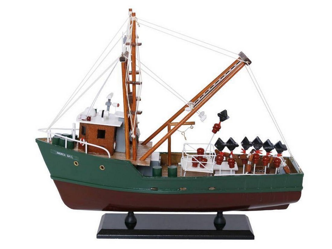 16" Andrea Gail The Perfect Storm Wooden Model Boat (1 of 8)