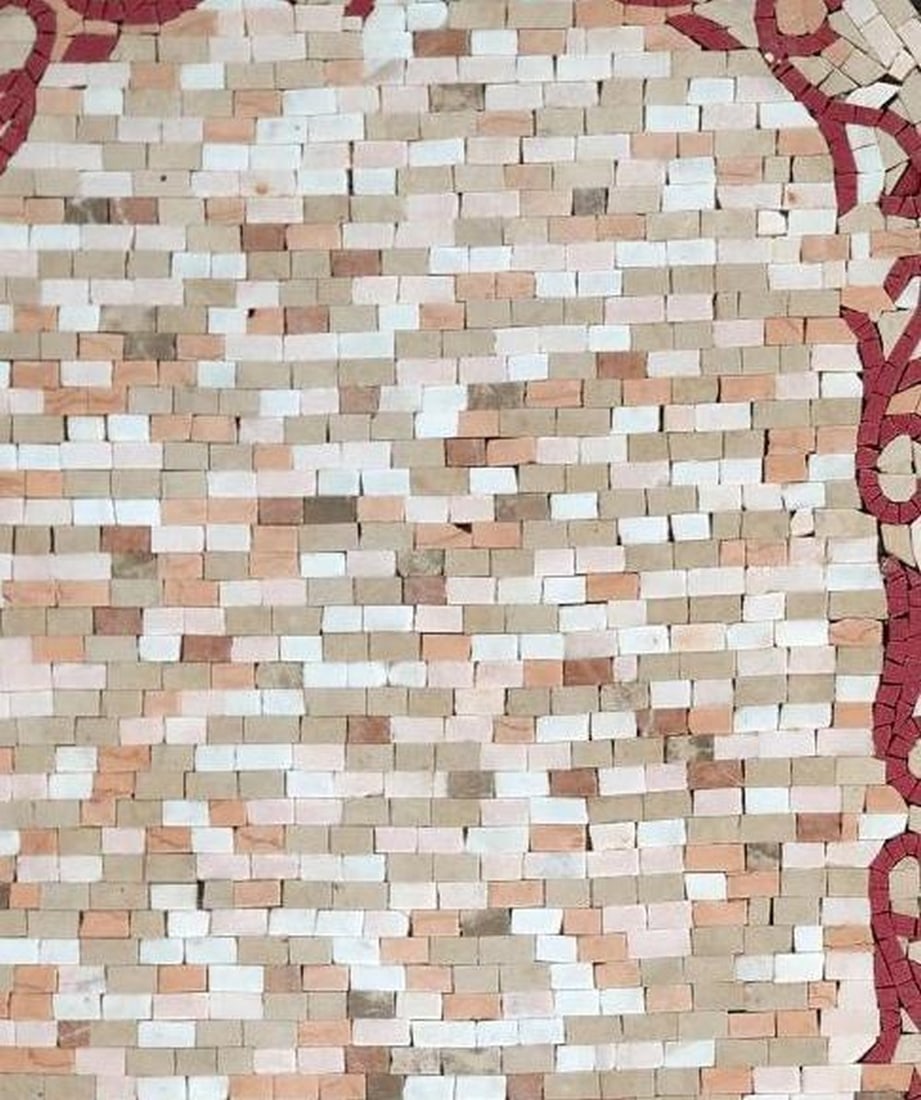 Arched Marble Mosaic Panel - 2