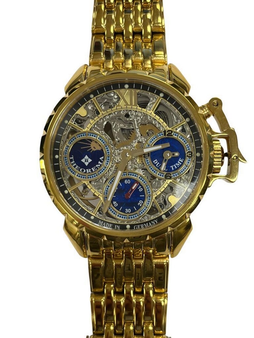 Oman Theorema Handmade Automatic Gold Plated Watch (1 of 2)