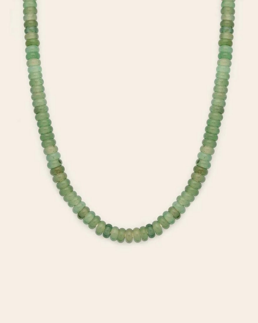 Aventurine Gemstone Necklace (1 of 2)