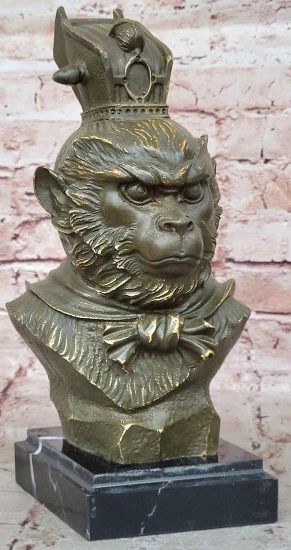 The Legendary Monkey King Bronze Bust (1 of 7)