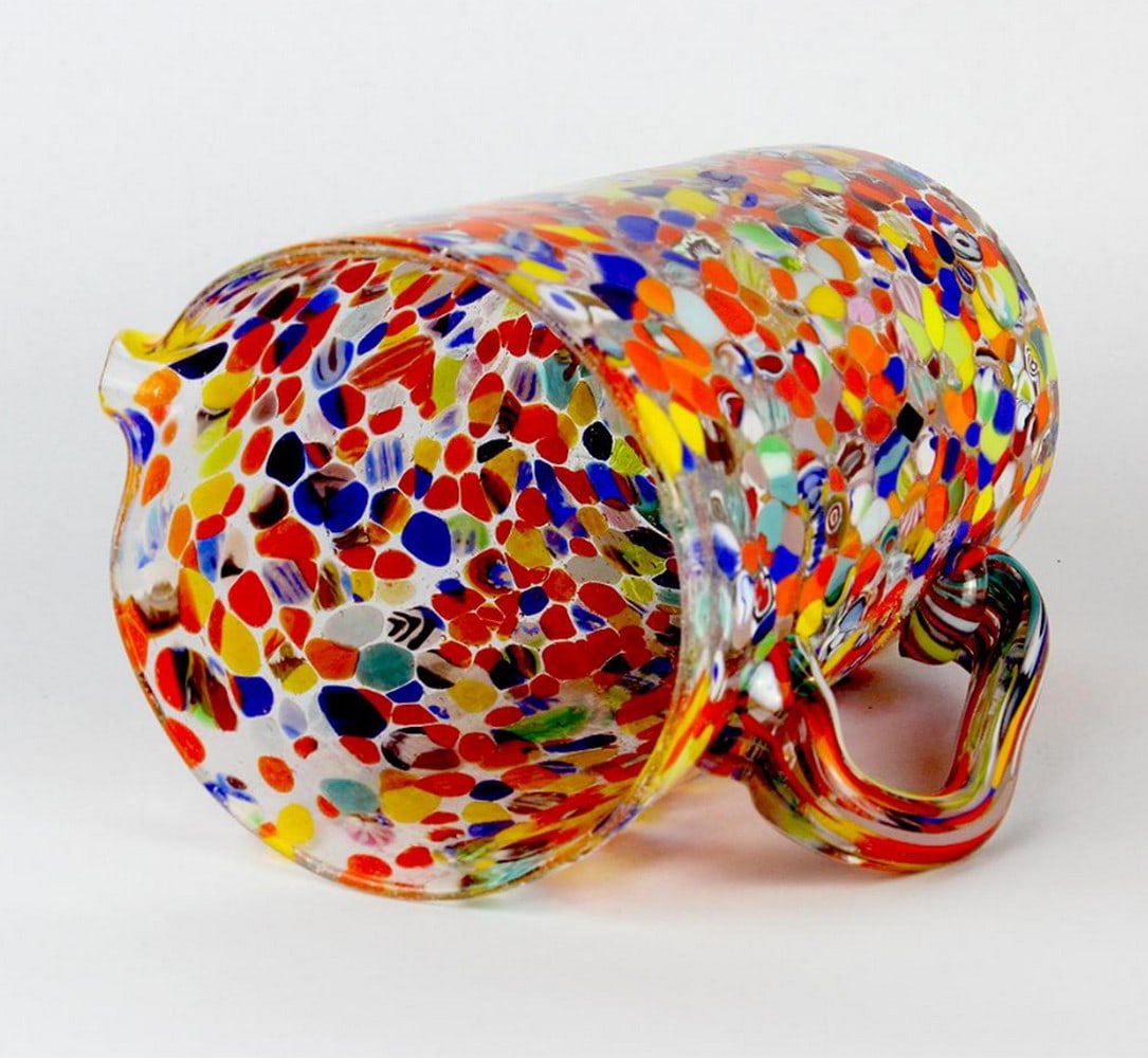 Polychrome Stains Pitcher – Murano Glass - 2