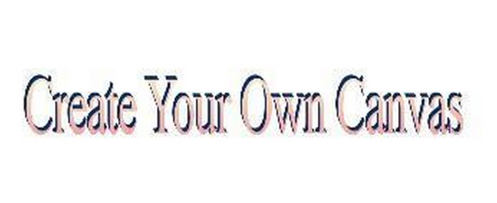 Create Your Own Canvas (1 of 3)
