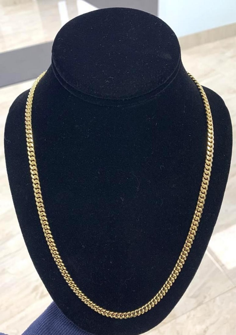 Gold Plated Chain Necklace (1 of 4)