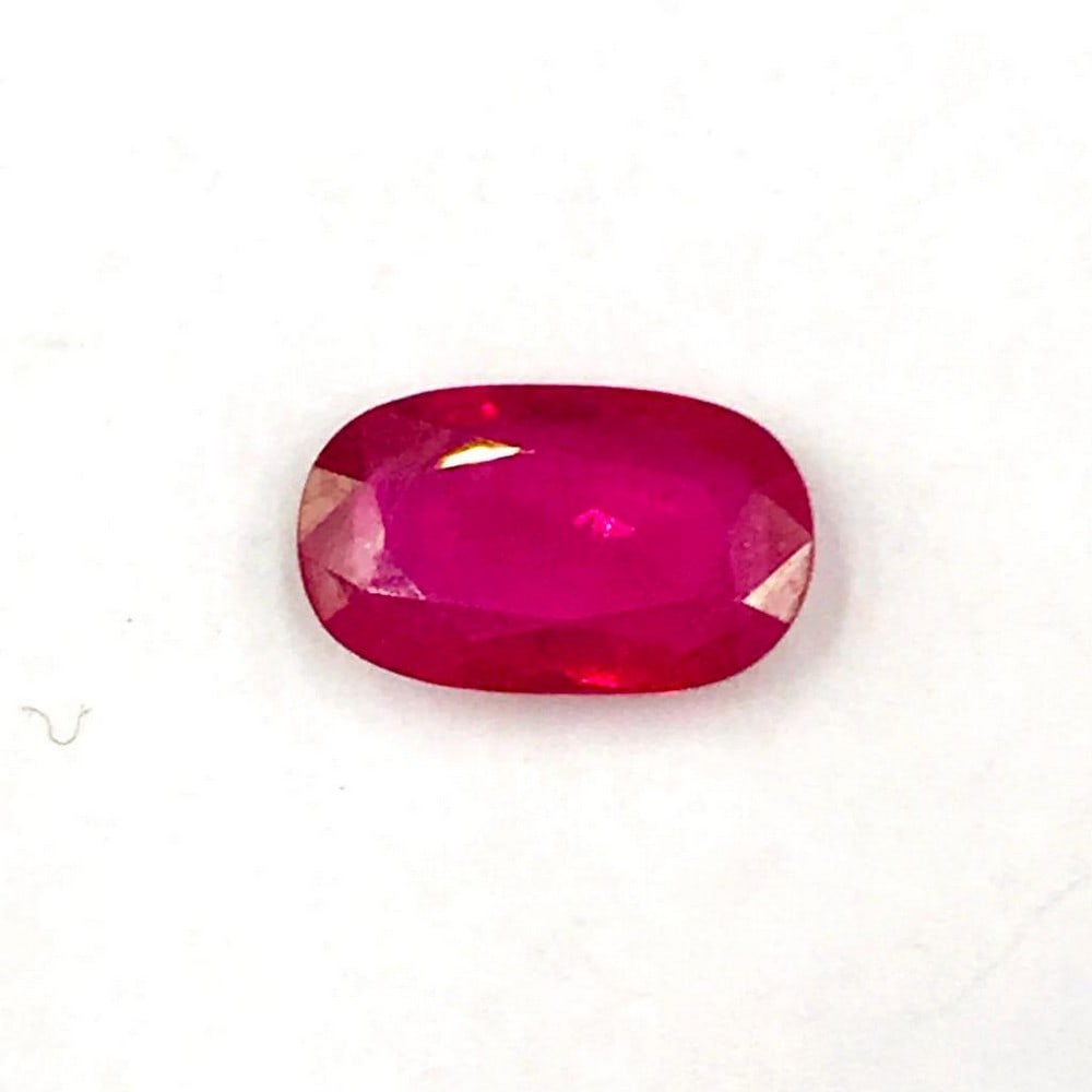 1.86ct Faceted Oval Ruby Gemstone - 2