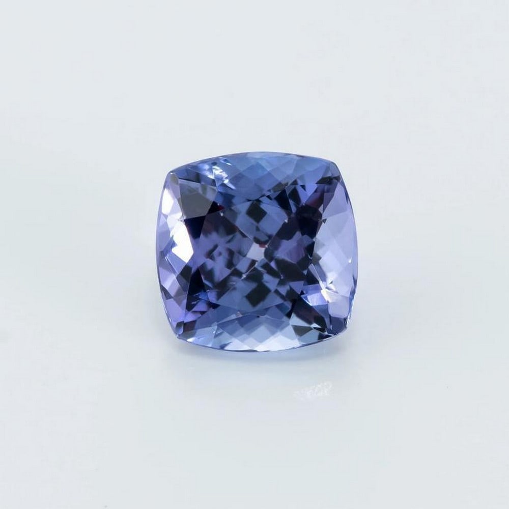 1.28ct V-AAA Cushion Cut Ultra Fine Violet Tanzanite Polished Gem Stone GIA (1 of 2)
