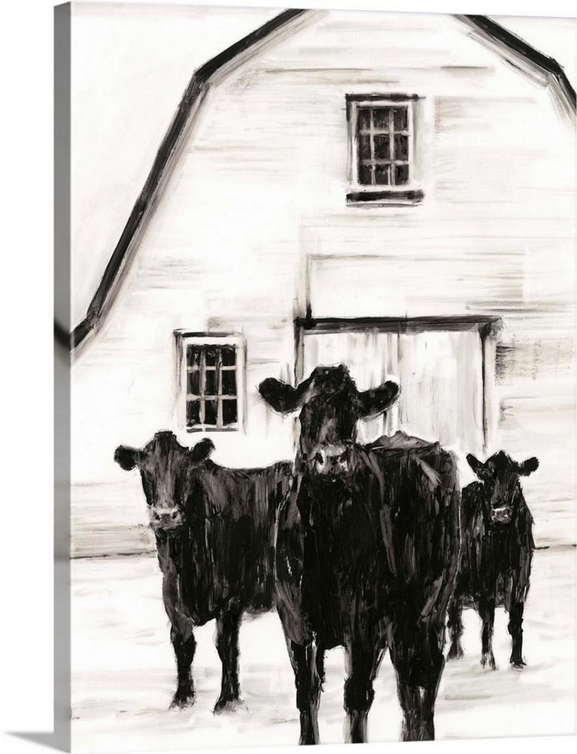 Standing Around Wall Art Canvas Reproduction (1 of 2)