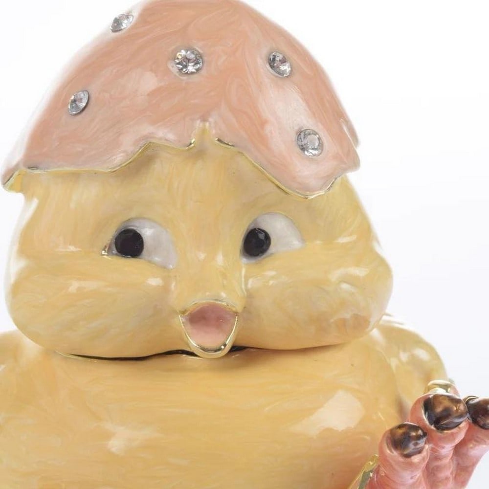 Cute Chick Hatching Trinket Box - 2