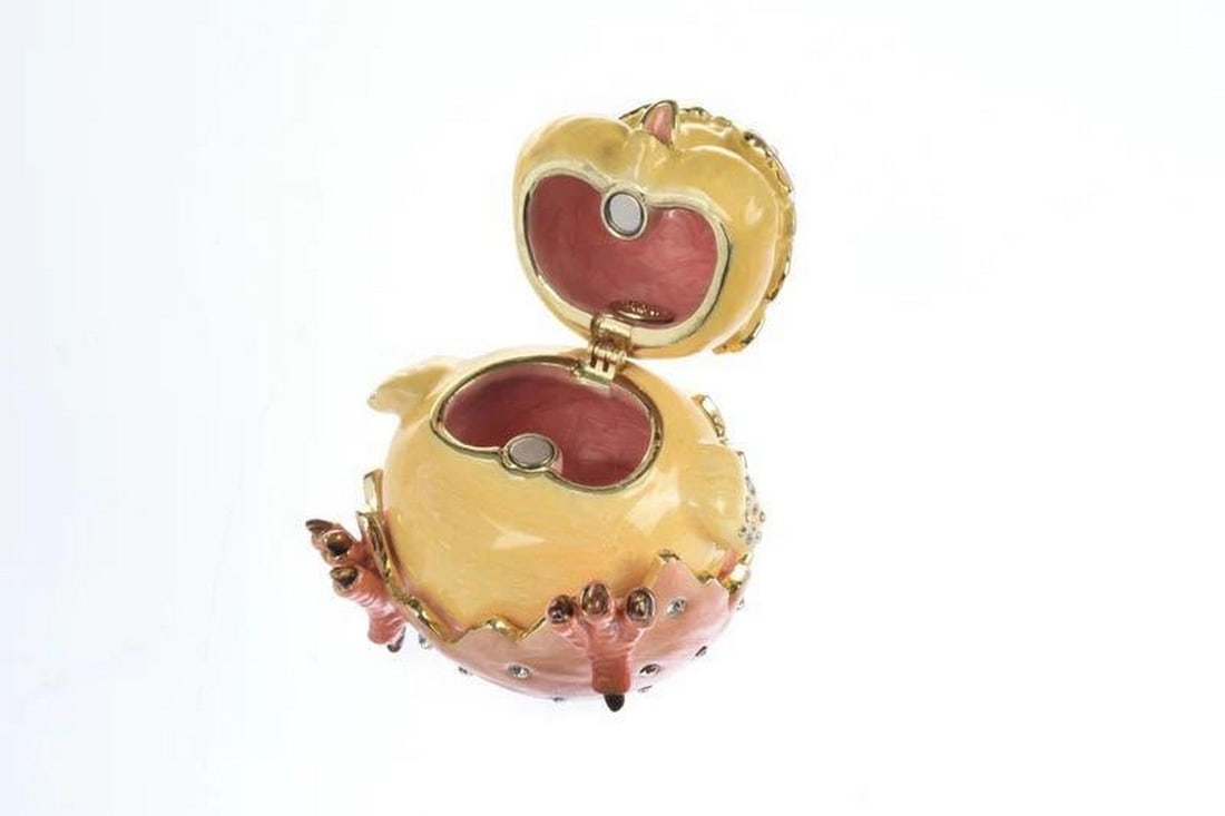 Cute Chick Hatching Trinket Box - 6