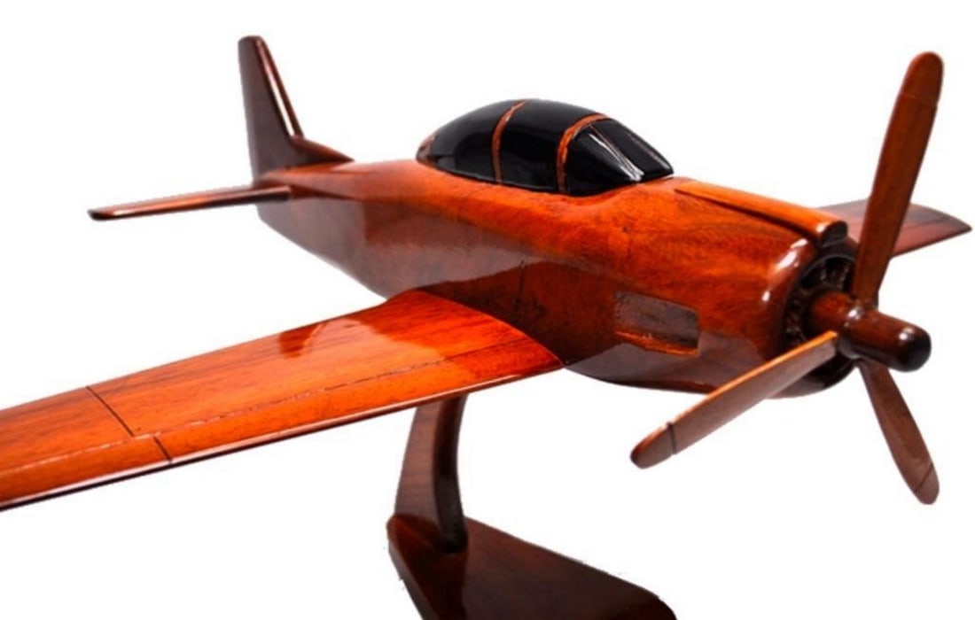 T-28 Trojan Model Plane: T-28 Trojan Model Plane The North Amerivan Aviation T-28 Trojan is a radial-engine military trainer aircraft used by the United States Air Force and United States Navy. This handcrafted replica