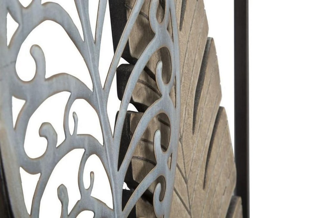 Metallic Leaf Wall Decor - 6