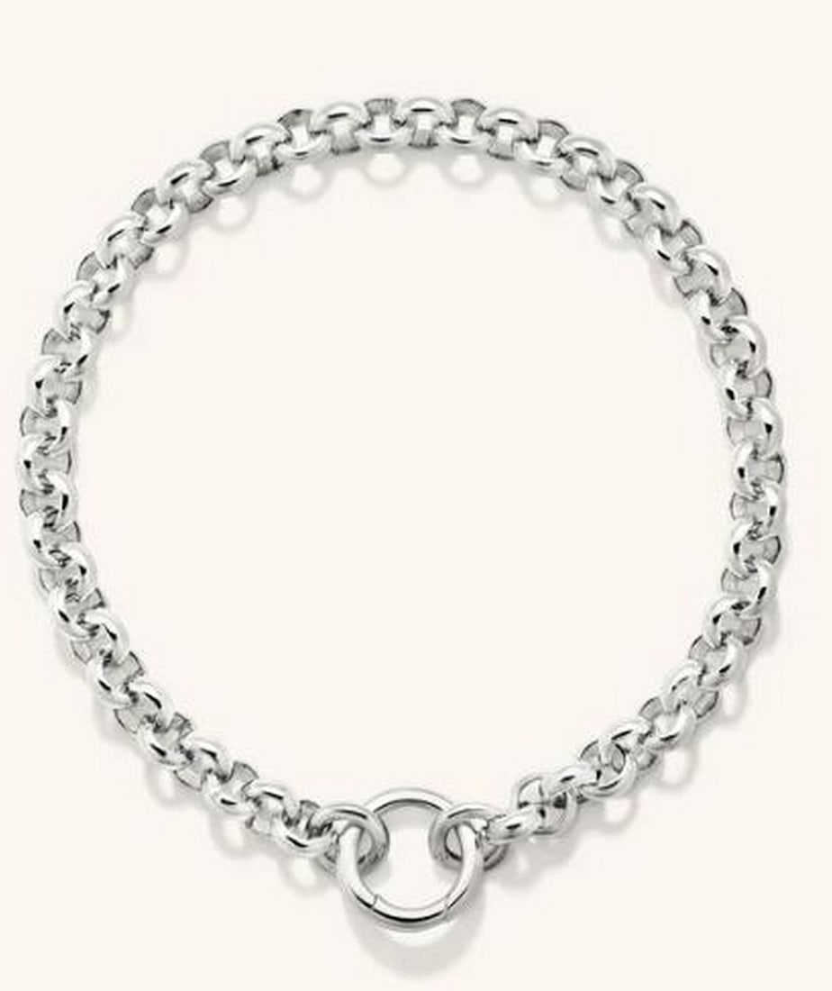 Charmed Moments Sterling Silver Bracelet: Charmed Moments Sterling Silver Bracelet. This bracelet is a canvas for your most cherished memories. Crafted from 925 sterling silver, its sleek design is perfect for adding your favorite charms