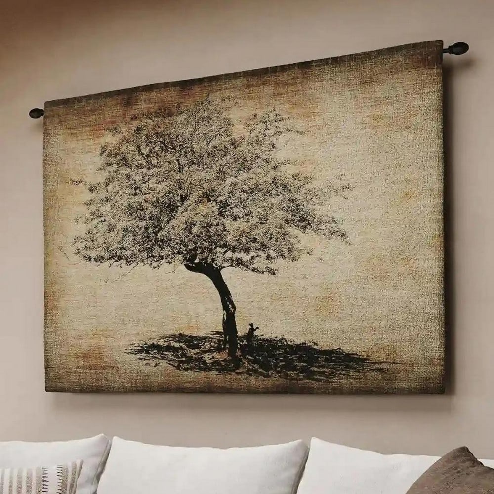 Tranquil Tree Inspired Wall Tapestry - 2
