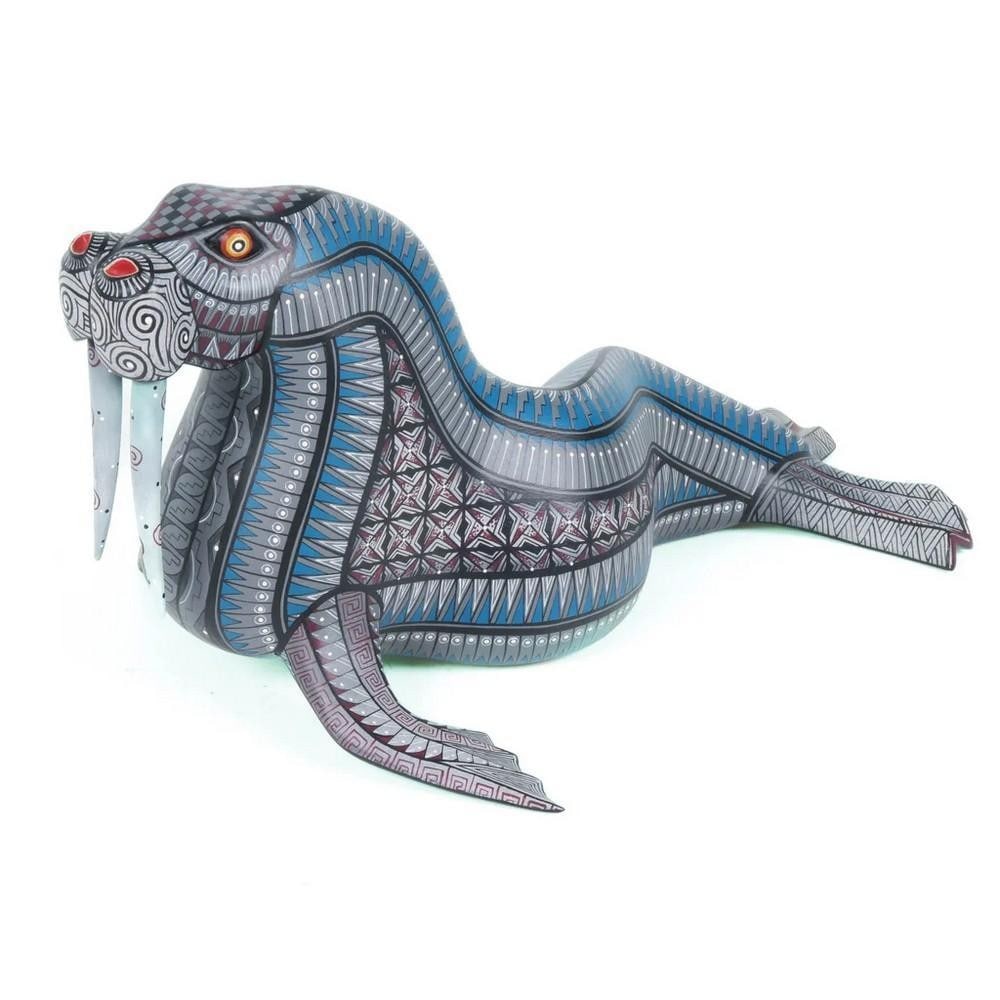 Majestic Walrus – Handcrafted Oaxacan Alebrije by the Morales Family (1 of 5)