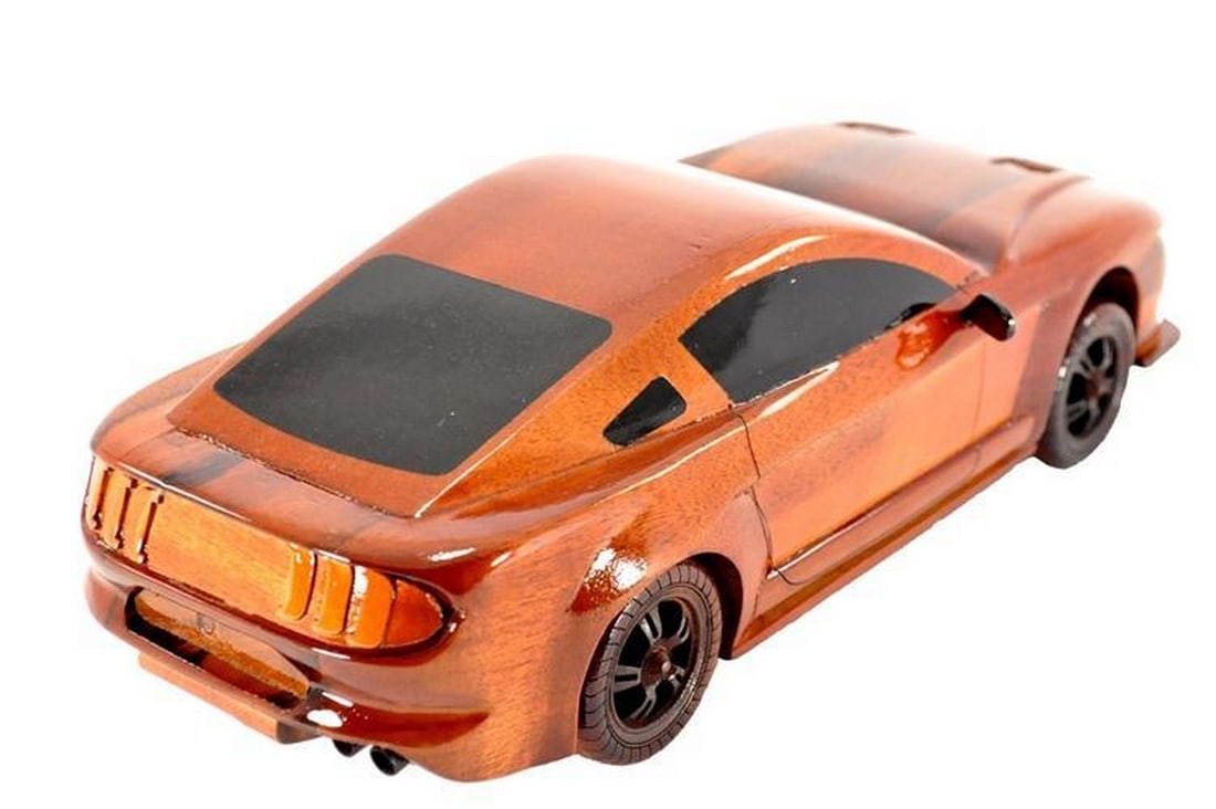 2018 Mustang Wooden Model - 3