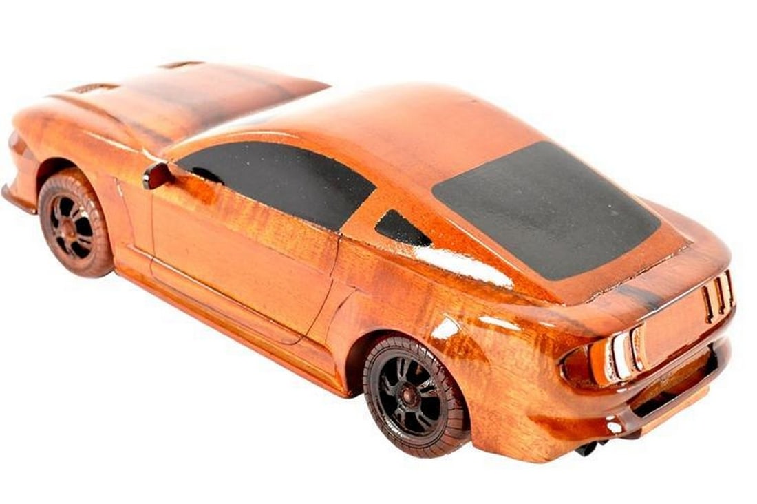 2018 Mustang Wooden Model - 4
