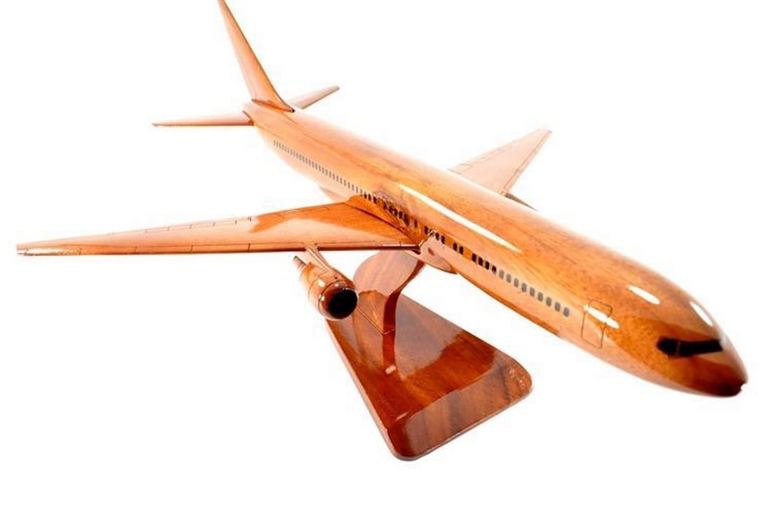 Boeing 767 Wooden Model Plane - 2