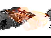 1957 Corvette Convertible: 1957 Corvette Convertible This scale model replica of the '57 Corvette Convertible makes a great gift for the classic car enthusiast. Hand crafted from solid mahogany, this model is