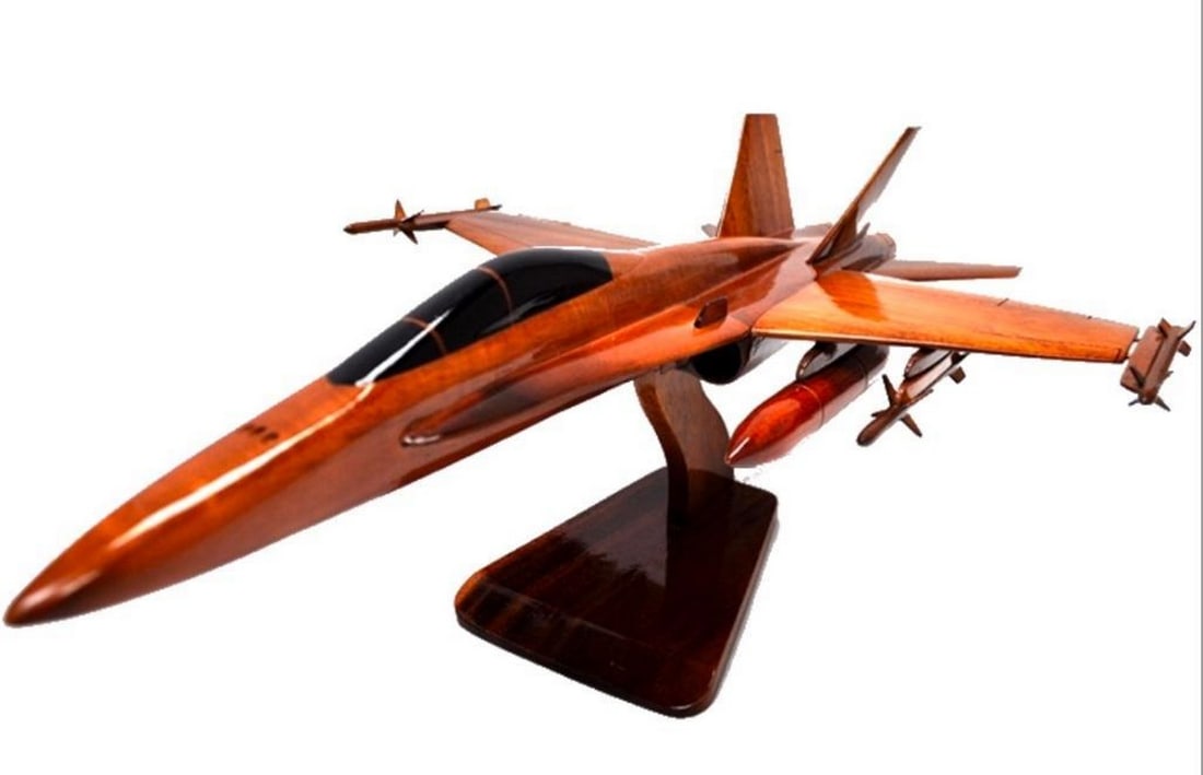 F/A-18 Hornet Model Aircraft: F/A-18 Hornet Model Aircraft The F/A-18 Hornet is an all-weather, twin-engine, carrier-capable, multirole combat aircraft, designed as both a fighter and attack aircraft. The F/A-18 was designed