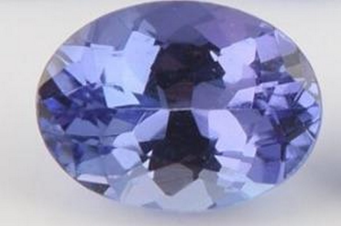 0.75ct Oval Cut Deep Blue Tanzanite (1 of 4)