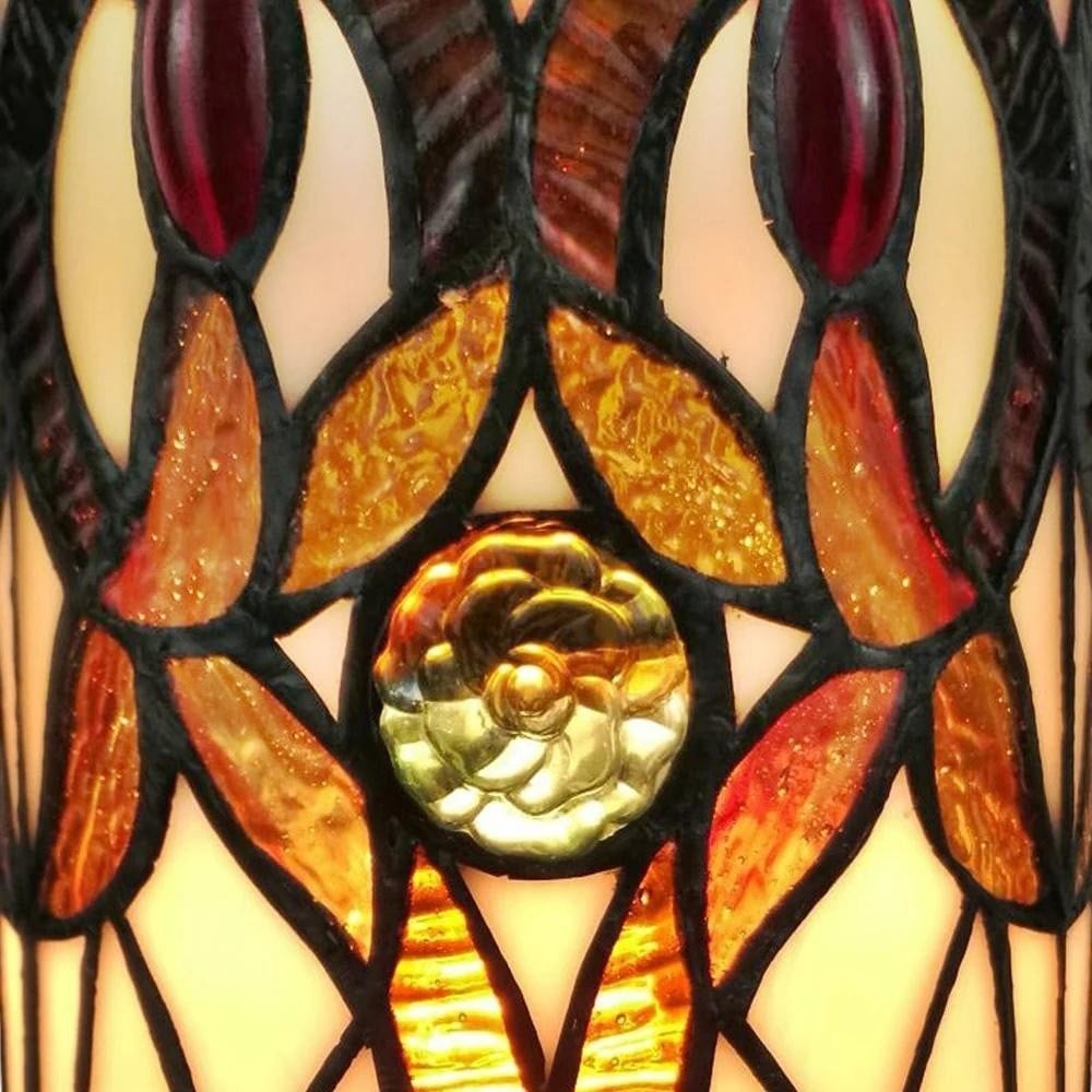Tiffany-Inspired Mini Table Lamp - 4
