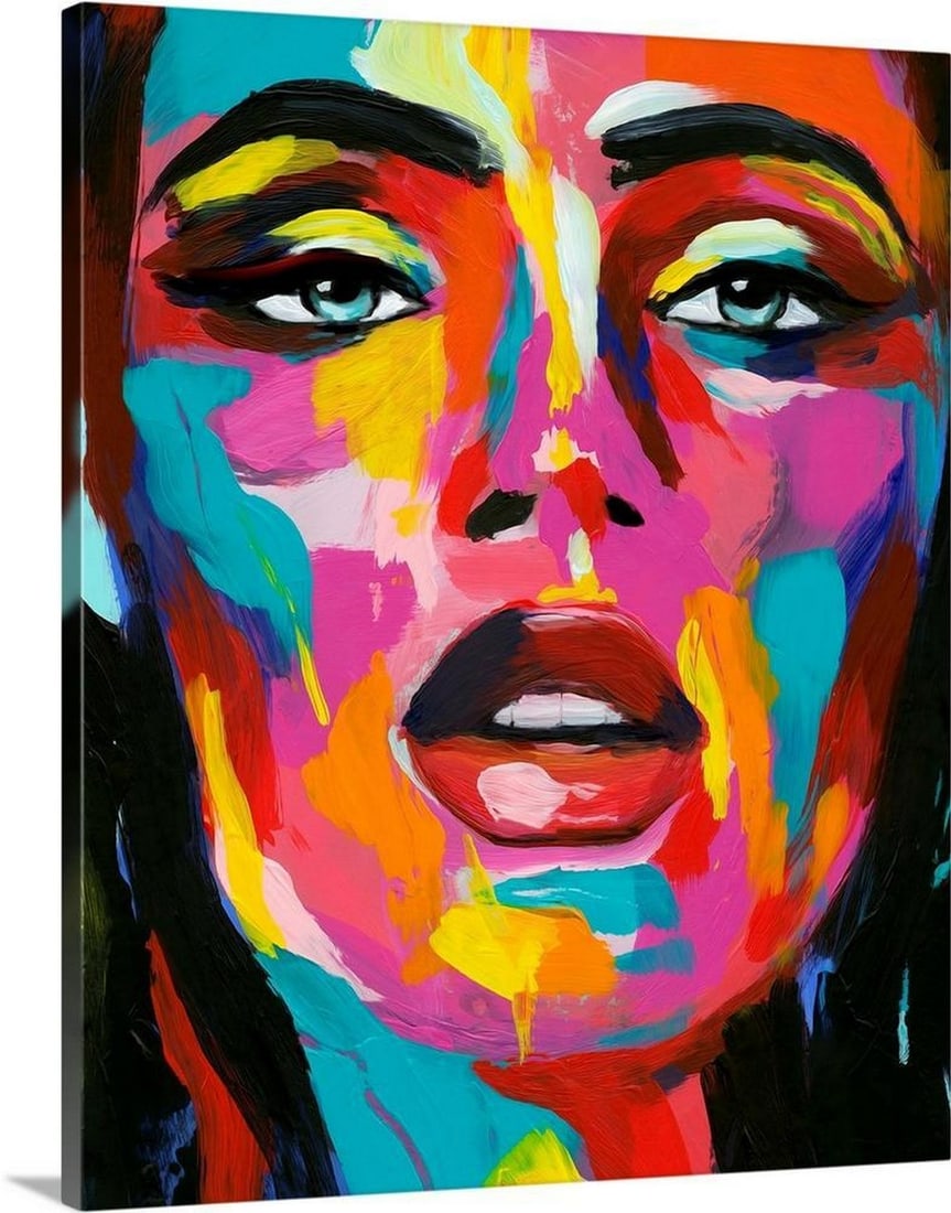 Prismatic Pout II Wall Art by Annie Warren Canvas Reproduction (1 of 2)