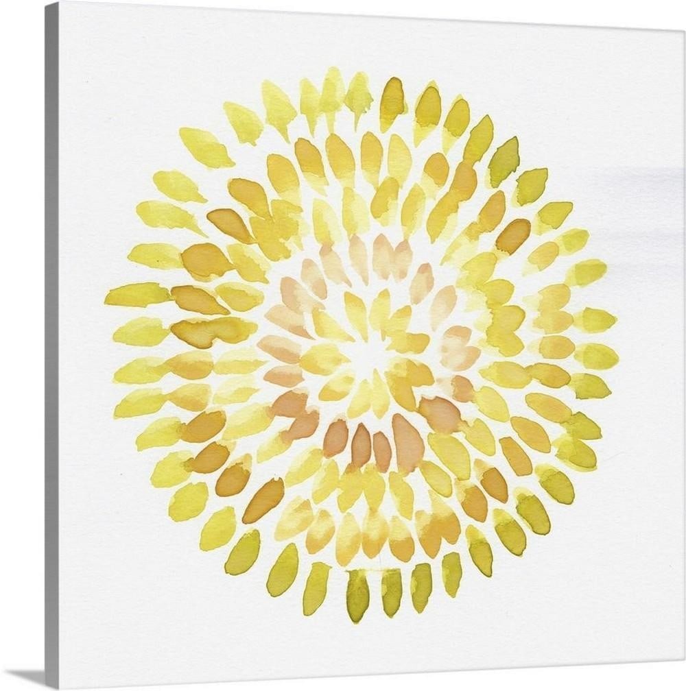 Burst Abstract V Canvas Reproduction (1 of 3)